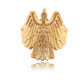 Wholesale Vintage Gold Plating Flying Eagle Men′ Fashion Silver Ring